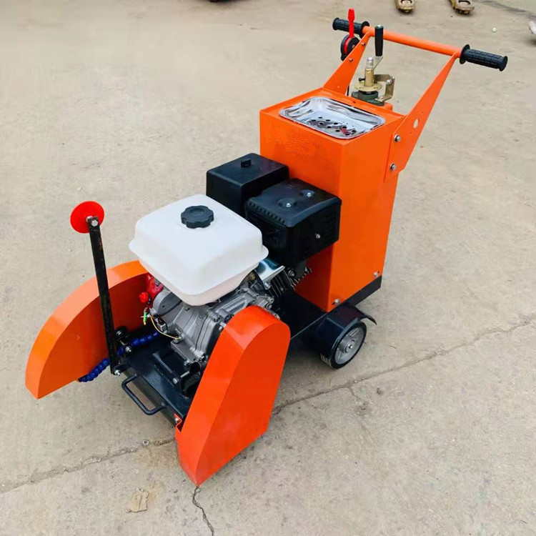 汽油路面切割机 混凝土路面切割机 手推式切割机厂家耐用水泥