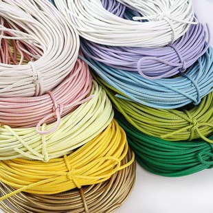��ɫPUƤ���K3mm�R����ɫϵ����DIY�Ʒ�K�ֹ���������朲����K