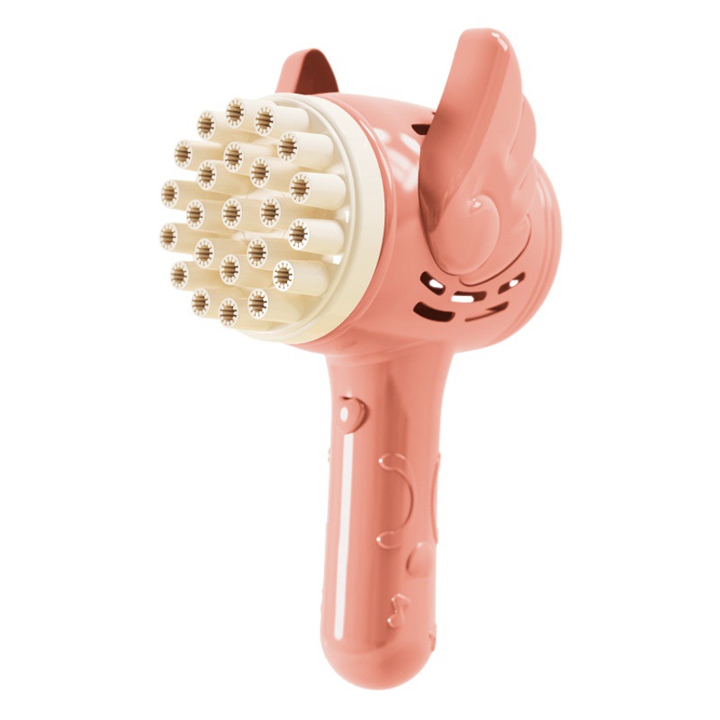 Popular 23-agujero Ángel burbuja máquina eléctrica Gatlin burbuja pistola niños juguete caja de mercado de noche al por mayor