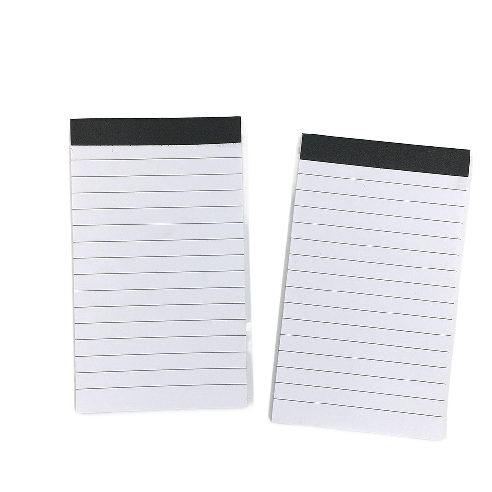 Bloc de notas pequeño A7, superventas transfronterizo, portátil, con páginas interiores de papel desprendible de 3x5 pulgadas, 30 hojas rayadas