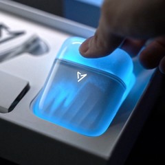 新しい発光流れるソファライト ENC インイヤーノイズリダクション真のワイヤレスヘッドフォン長いバッテリー寿命高精細音質 Bluetooth ヘッドフォン