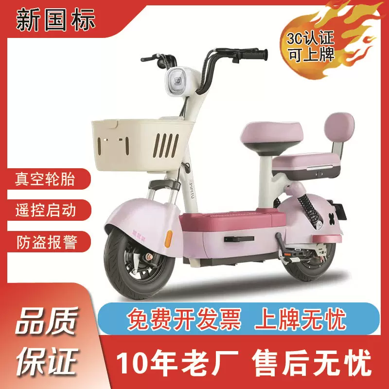 厂家直发新款新国标电动车电动自行车成人代步车电瓶车