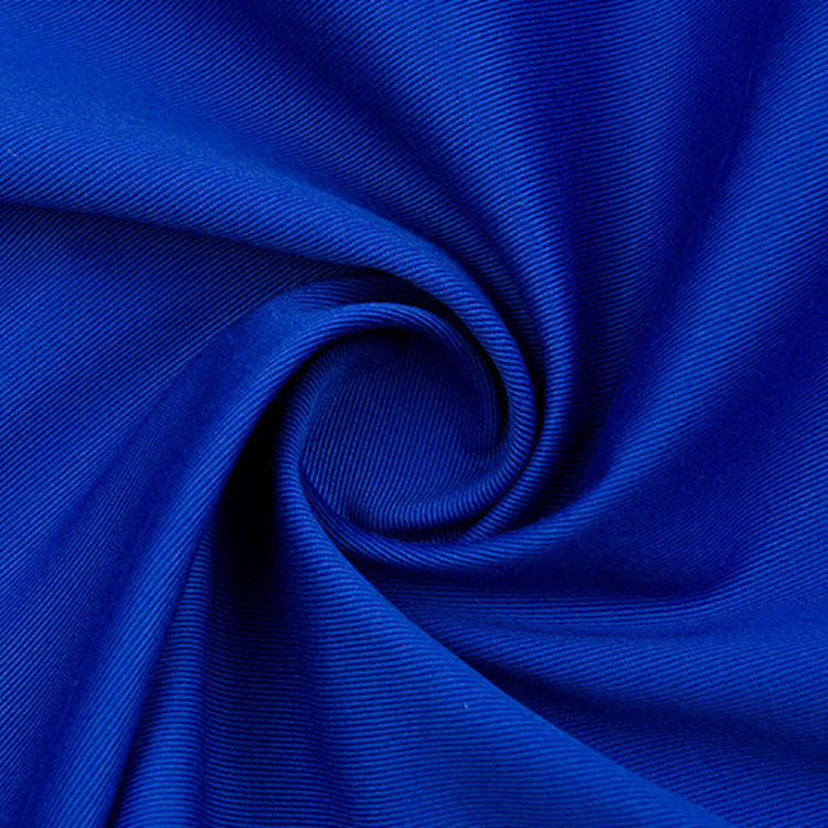 Bajo MOQ 16s * 12s 65% poliéster 35% algodón TC twill 240gsm cara de ropa de trabajo
