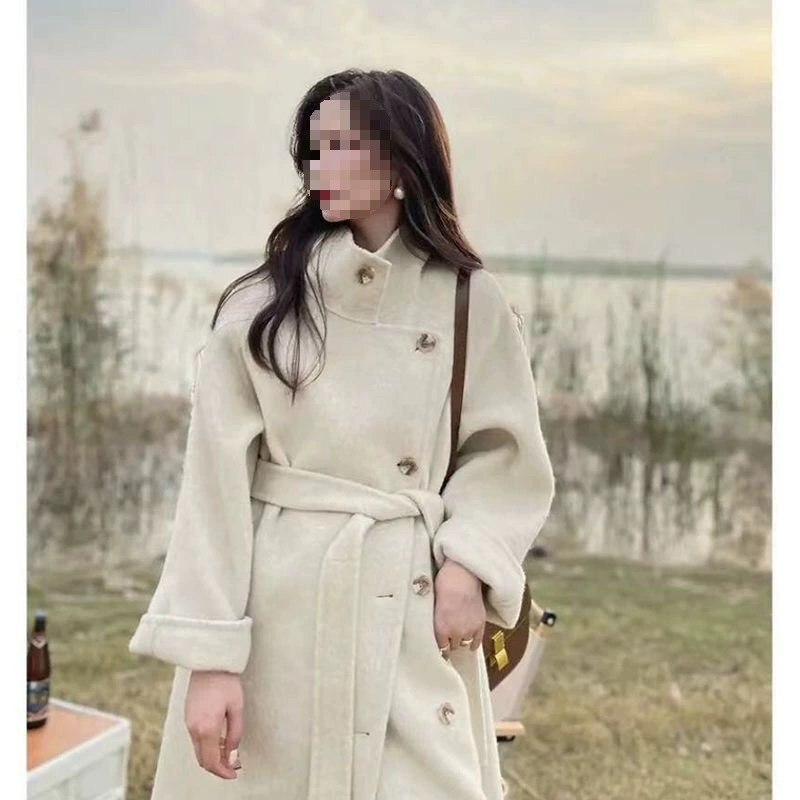 Демисезонное шерстяное пальто, куртка для отдыха