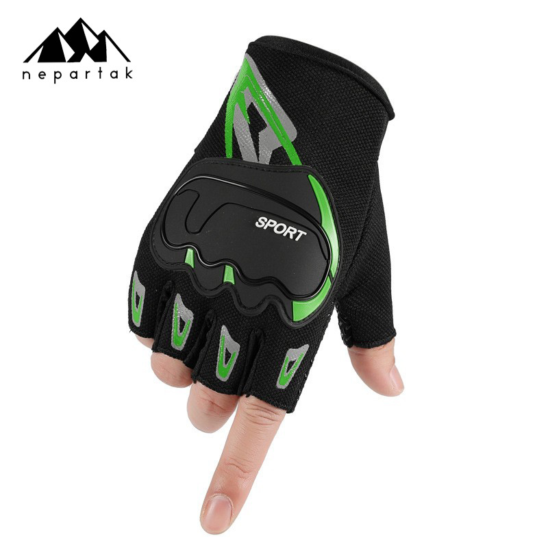 Nuevos guantes deportivos masculinos primavera y otoño deportes al aire libre antideslizante desgaste ciclismo guantes de entrenamiento de fitness