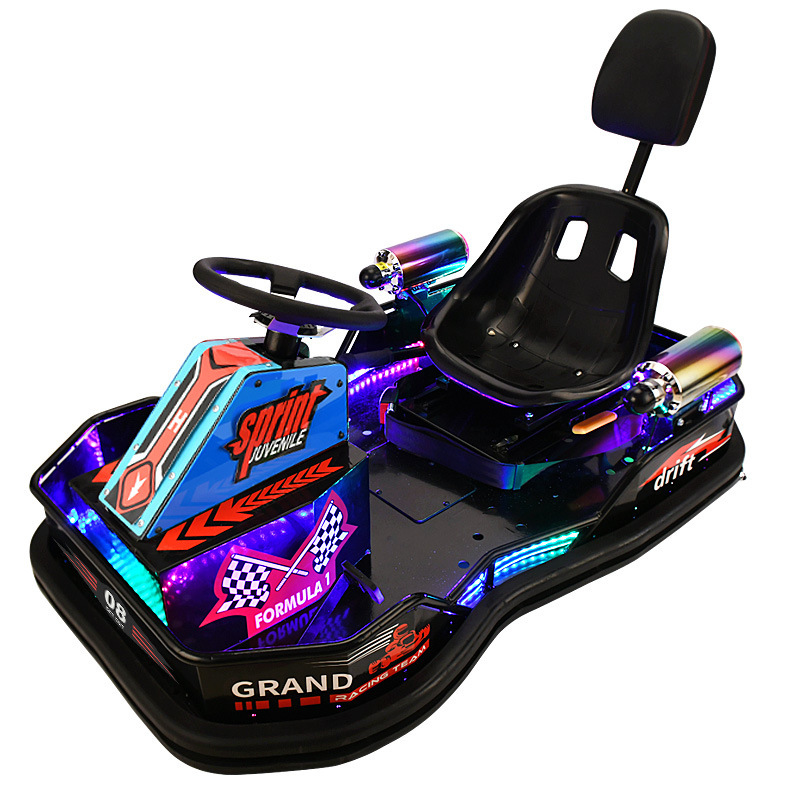 Commercial drift kart children's luminous bumper car electric mall drift racing parent-child entertainment equipment
