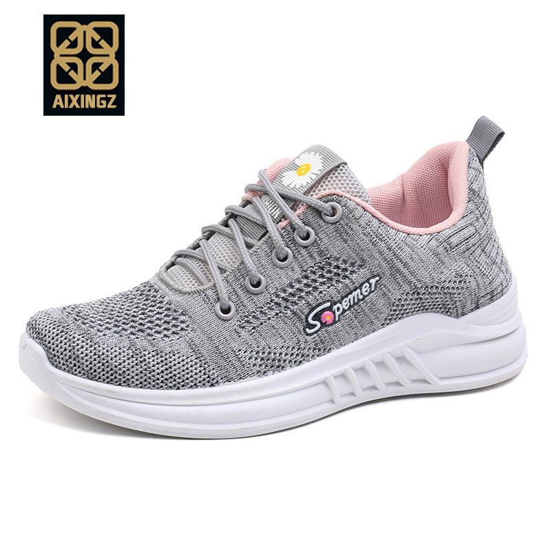 Customized Feiwei Women's Shoes 2022 Autum Trendy Fashion Middle-Aged and Elderly Mother's Shoes Cross-Border Export Casual Running Shoes for Women
