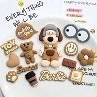 Пилот Handdog чашка для воды наклейки аксессуары Творческий DIY милый мультфильм большой щенок чехол для телефона стерео 3D наклейка