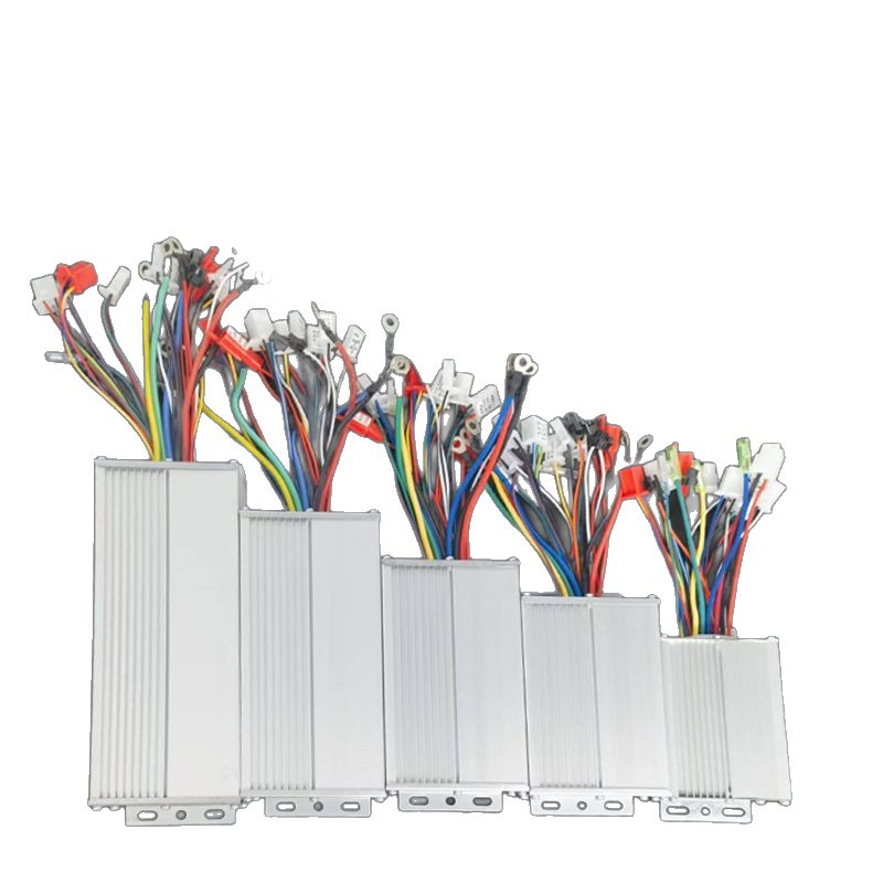 Controlador sin escobillas de doble modo de vehículo eléctrico transfronterizo 36V48V72V350W600W1000W de dos ruedas de tres ruedas