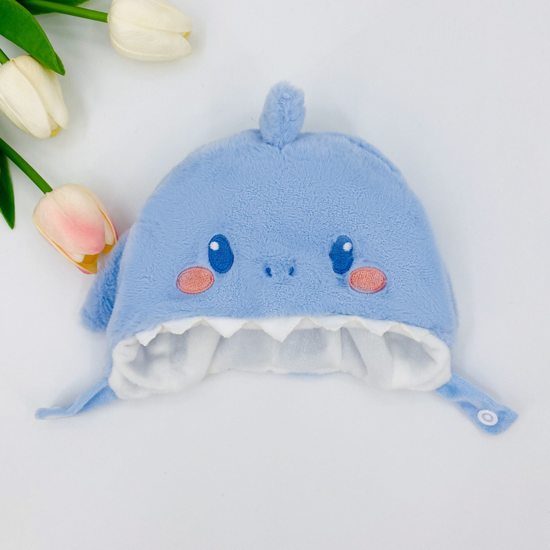 20cm lindo animal de dibujos animados sombrero de la muñeca de algodón sombrero de cerdo Rosa sombrero pequeño Castor muñeca Ropa Accesorios