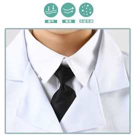 儿童工作服学生医院白大褂男女护士服医生服小孩实验幼儿园表演