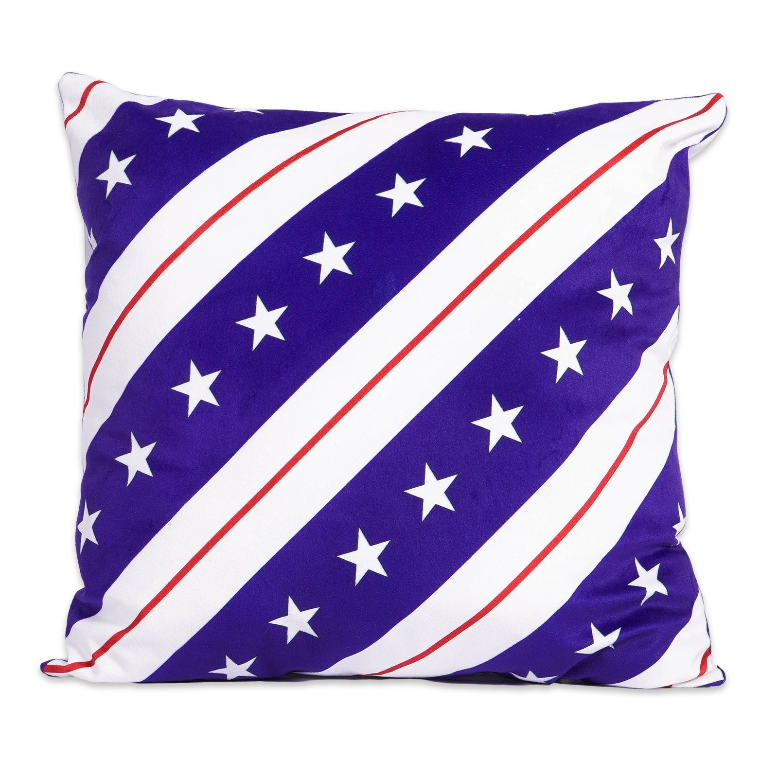 Nuevo producto transfronterizo American Independence Day Almohada para el hogar Cojín Cojín Almohada de bandera estadounidense Almohada con núcleo