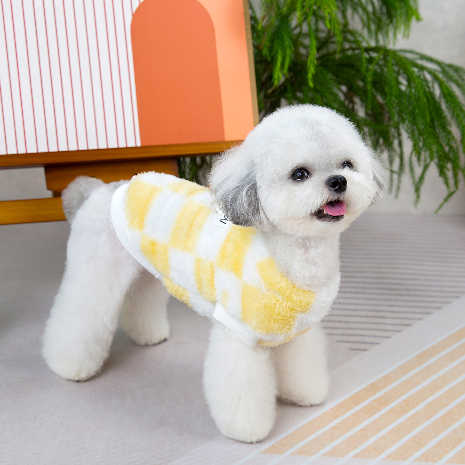 노란색