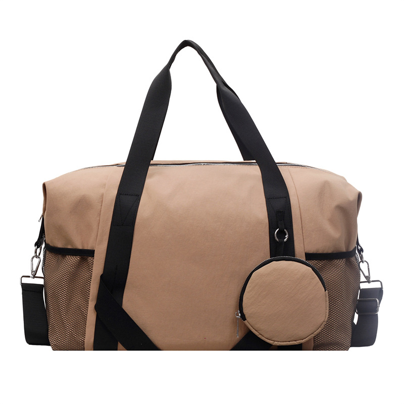 Nuevo bolso de viaje corto para mujeres, bolso de mano ligero de gran capacidad, bolso deportivo, bolso de entrenamiento para hombres, bolsa de viaje