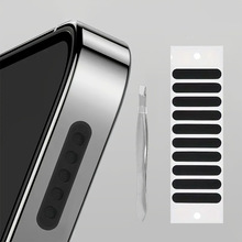 手机防尘网适用苹果安卓喇叭防尘贴听筒扬声器防灰贴尼龙无纺布网