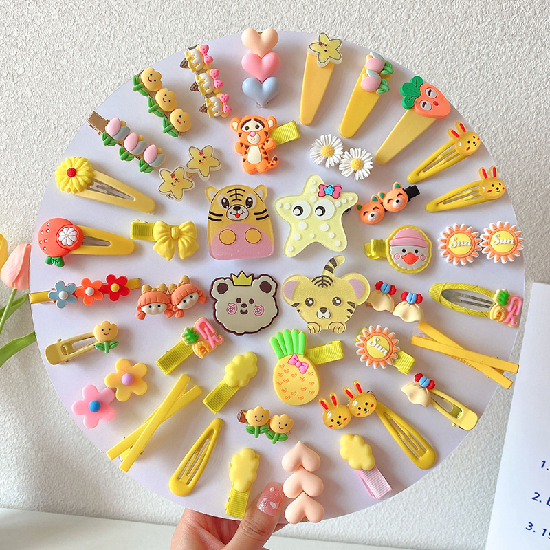 Clips de cabello para niñas, tocado para niñas, clips de cabello para niñas lindas y bonitas, clips para niñas, bebés súper lindos, Beiqin