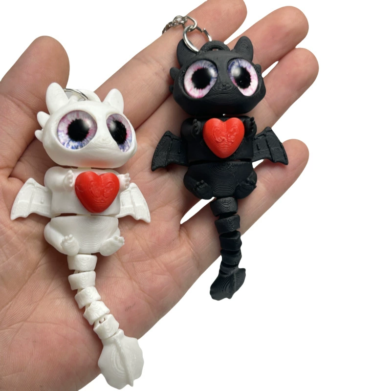 Cute keychain, for import, 3D