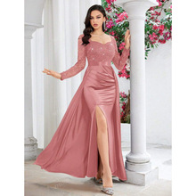 W 34617 Sequin Elegant Evening Gown ��Ƭ�������������