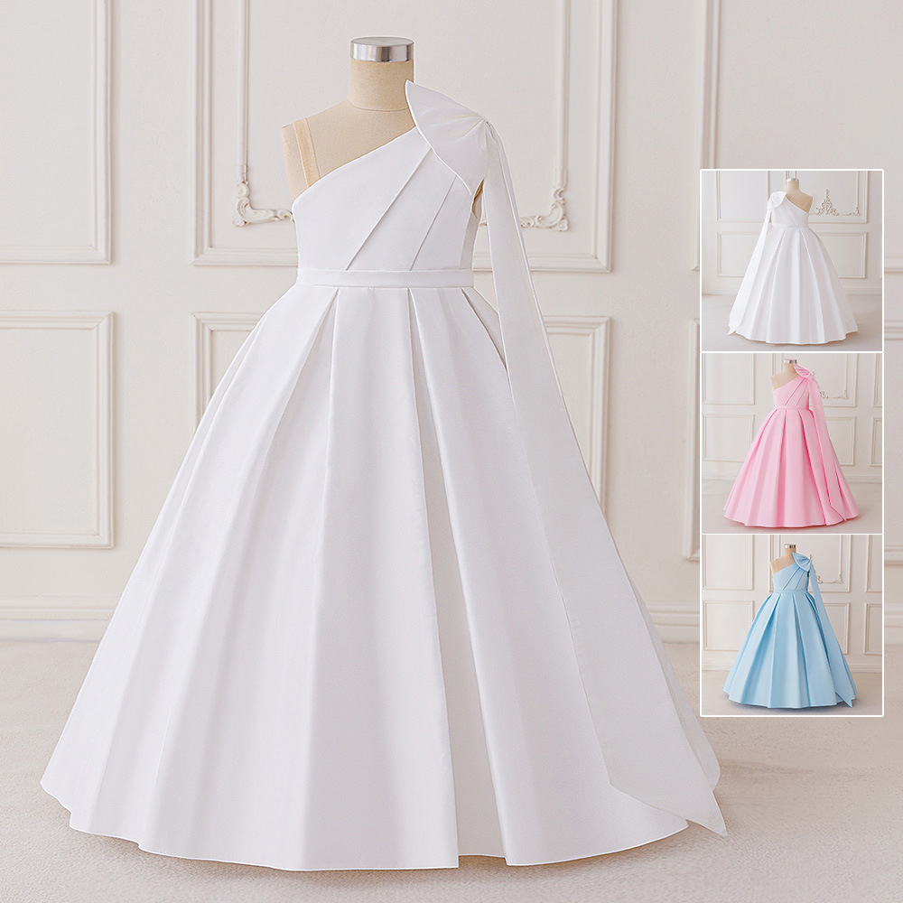 Comercio exterior nuevo vestido de princesa para niños vestido elegante anfitrión francés vestido de interpretación de piano vestido de actuación vestido de noche