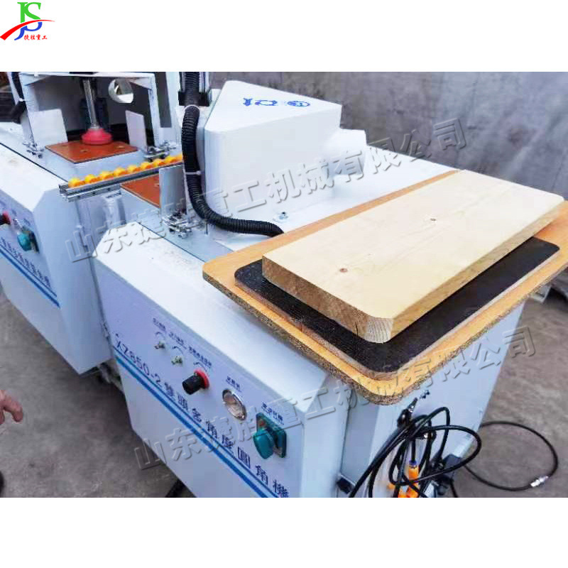 Decoración del hogar muebles placa rectificadora eléctrica mesa de comedor ángulo trimmer doble cabeza placa fresadora punzonadora