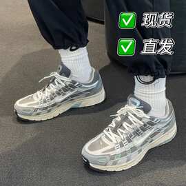 莆田鞋纯原p-6000男女鞋运动鞋增高老爹鞋网面透气情侣休闲跑步鞋