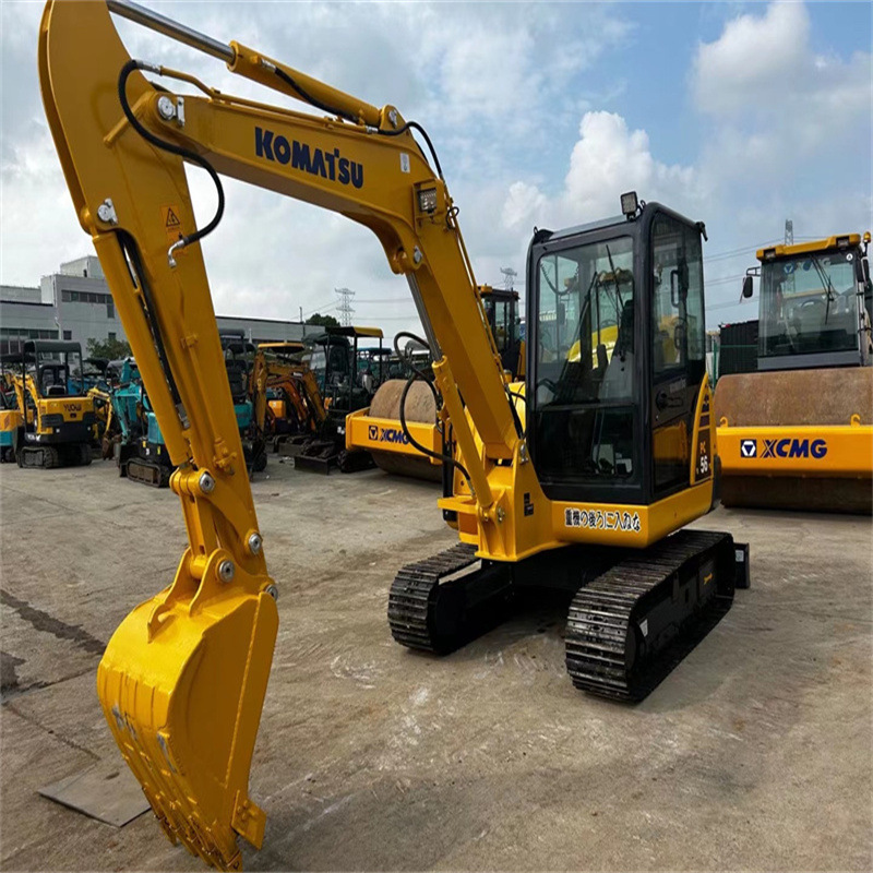 Exportación en el extranjero de alta calidad de segunda mano Komatsu PC56 - 7 220 - 8 excavadora stock suficiente garantía de calidad