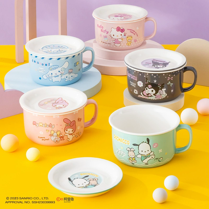 三丽鸥 Ceramic cartoon lunch box for students