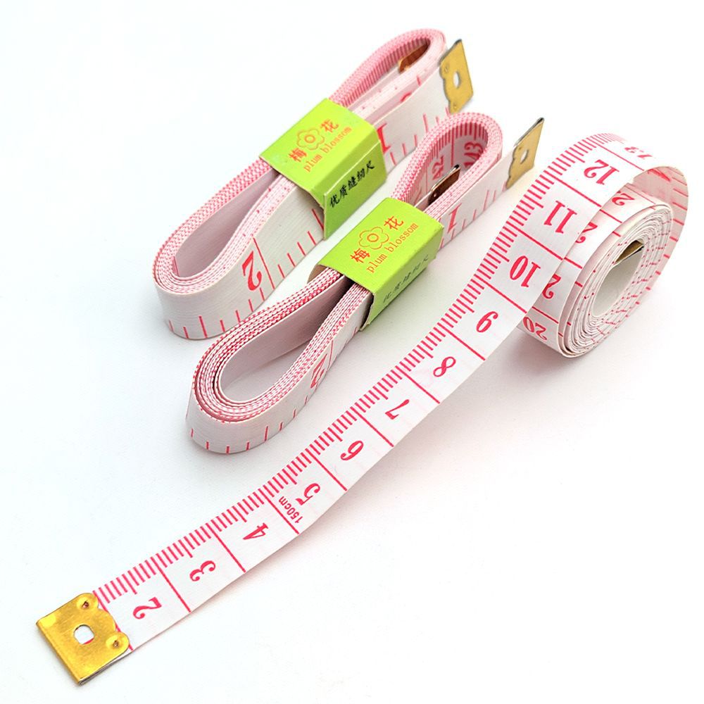 Regla de cuero, regla suave, regla de medición de ropa, regla multifuncional de medición de cintura y pecho, regla de altura de ropa, regla de tela de 1,5 metros