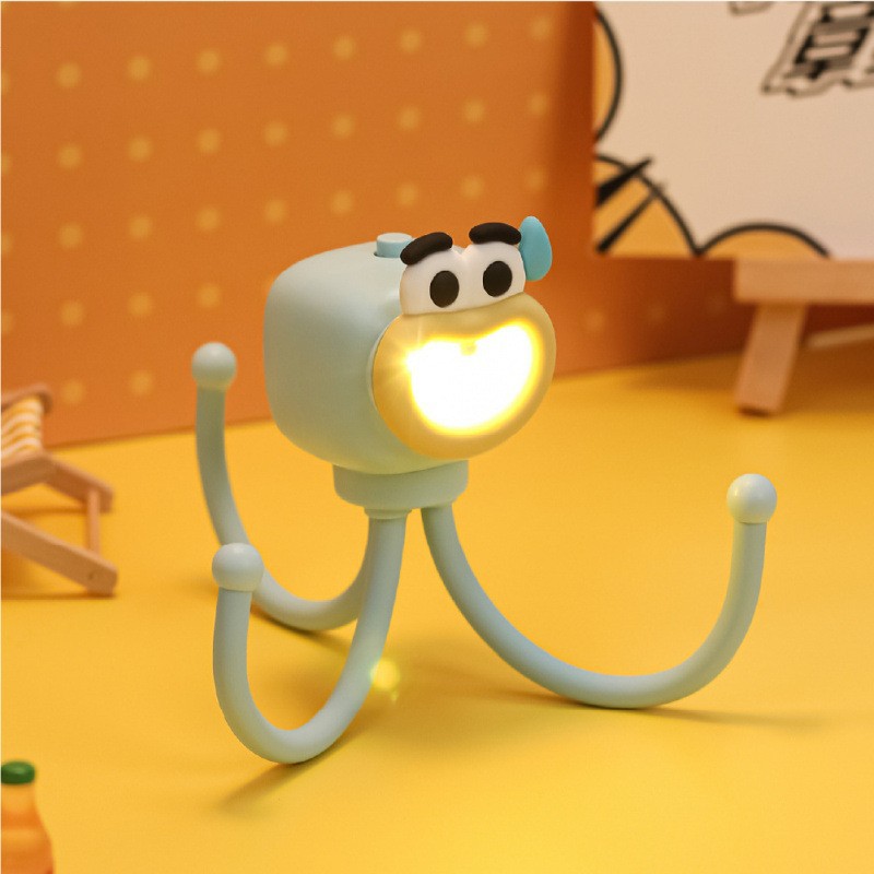 Blue octopus light