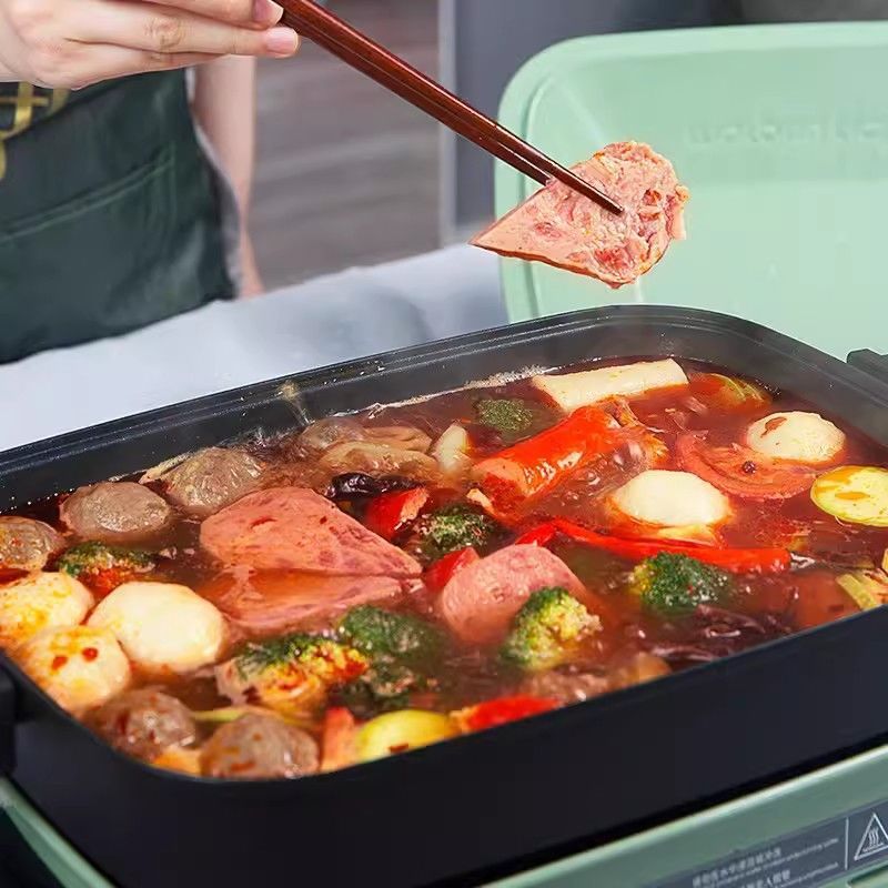 梅林午餐肉340g*3罐早餐搭档美味泡面火锅食材即食罐头应急亚马逊|undefined