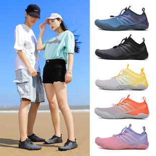 Cross-Border Direct Sales Five-Finger River Tracing Shoes, Wading Couple Shoes, Outdoor Diving Beach Leaking Shoes, Fitness Cycling and Mountaineering Shoes