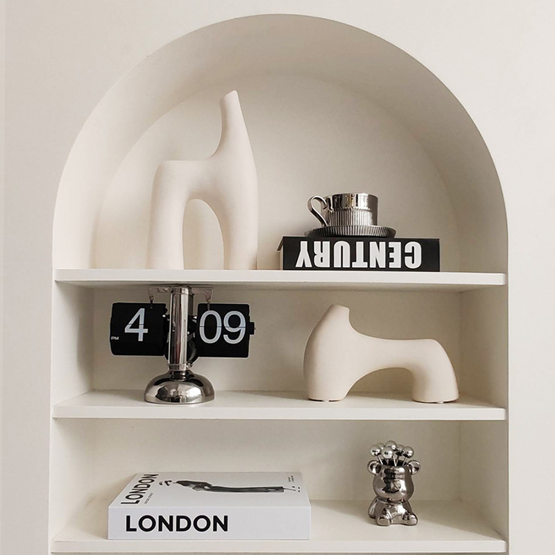 Style Life ins style stoneware small Vase decoration model room living room flower arrangement B & B high-grade decorative artwork Style Life ins style stoneware small Vase decoration model room living room flower arrangement B & B high-grade decorative artwork