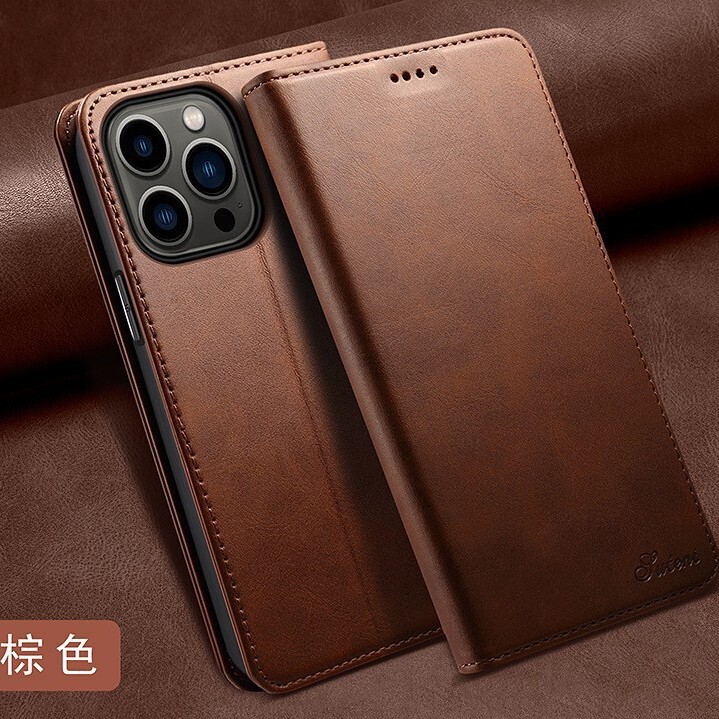 Suitable for iPhone16 Phone Case Flip 14proMax Money Card Bag Soft 12 Card Holster Protective Cover 11 All-inclusive for Men and Women