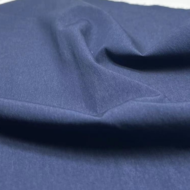 TR仿天絲薄款嗶嘰西裝面料無彈純色連衣裙套裝布料