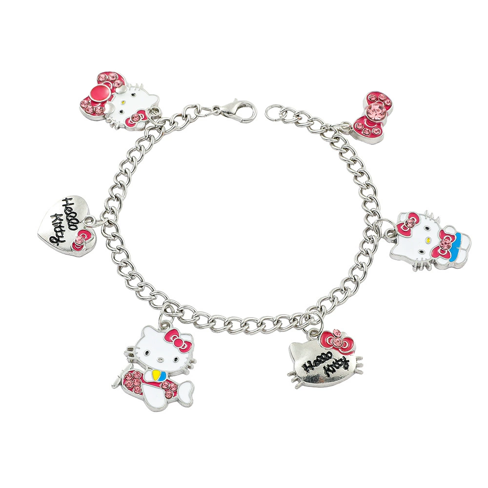 (Граница торговли), Hello Kitty, мультяшный аксессуар, браслет, металлическая подвеска