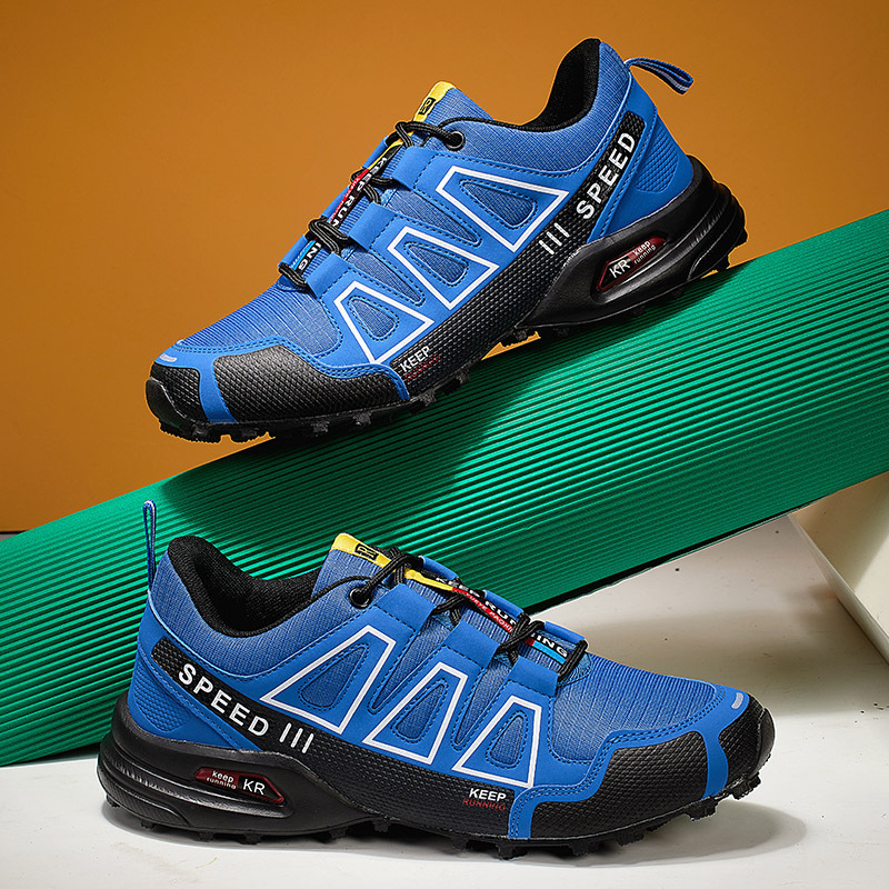 Cross-Border Independent New Large-Size Off-Road Shoes, Durable Running Shoes, Travel Hiking Thick-Soled Sports Outdoor Hiking Shoes