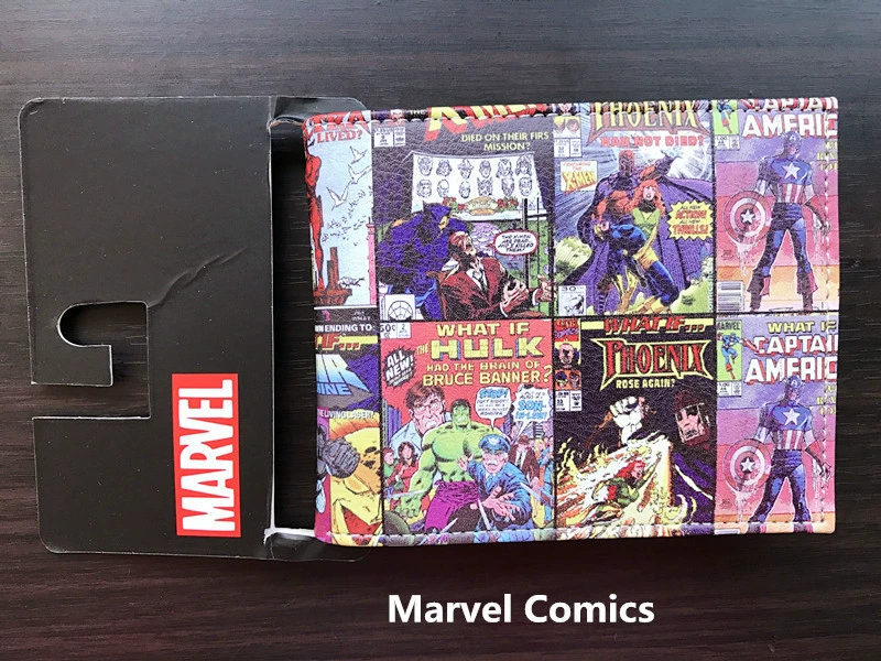 Heroes, short comics, wallet, graffiti