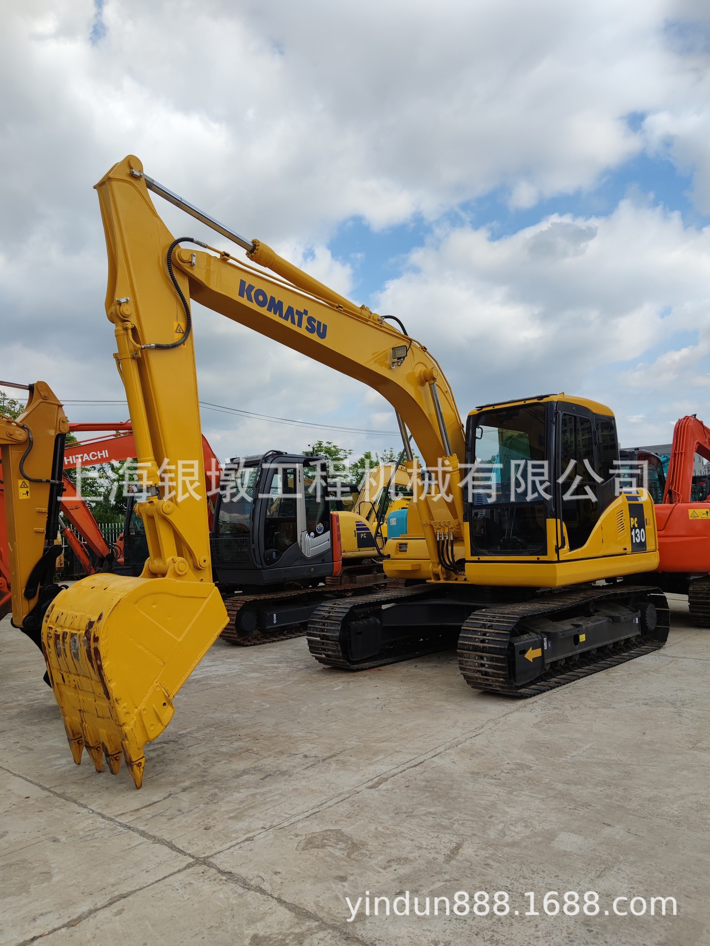 komatsu小松pc130挖掘机 二手