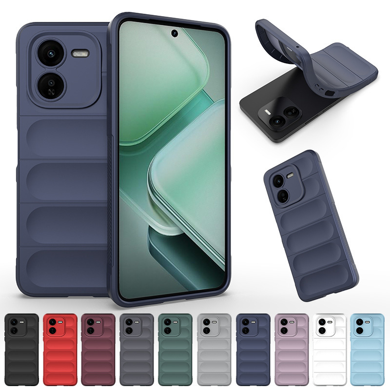 Suitable for VIVO IQOO Z9X Magic Shield Mobile Phone Case Y100 Skin Sense Anti-slip V29E Airbag Anti-drop Y78 Protective Cover