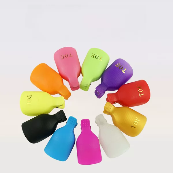 Nail Polish foot nail remover clip Nail Polish glue nail remover set nail cover can be recycled feet foot remover clip bag