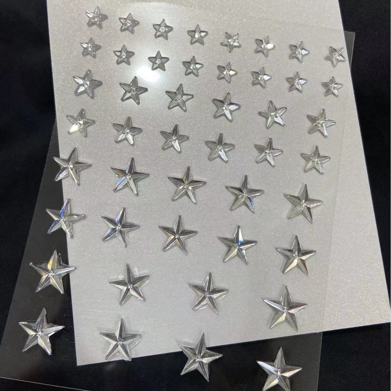 Ojo transfronterizo rhinestone perla fiesta pegamento-libre ceja pegatina ojo frente cara rhinestone pegatina acrílico diamante cara pegatina