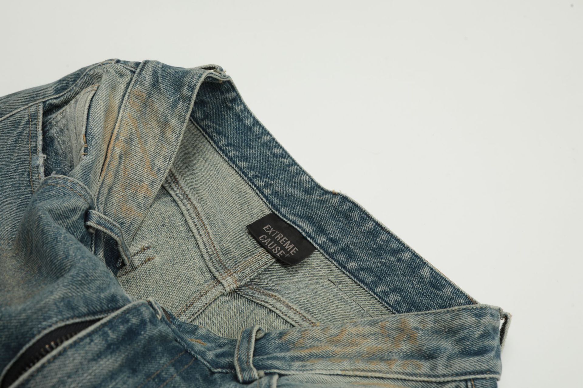 YON MODISH Herrenbekleidung 2024 Herbst Neues Produkt Meichao High Street Gewaschene und gebrauchte Cowboyhose_voghion.com