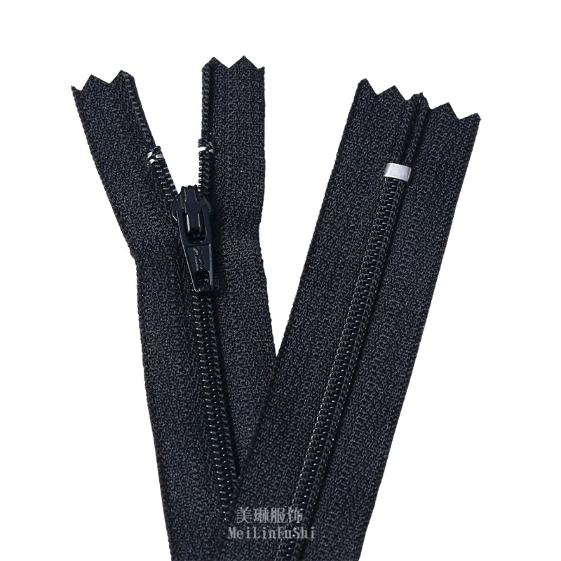 YKK №3 нейлоновая закрывающаяся молния 18 см для одежды, карманные штаны, планка молнии, место стока