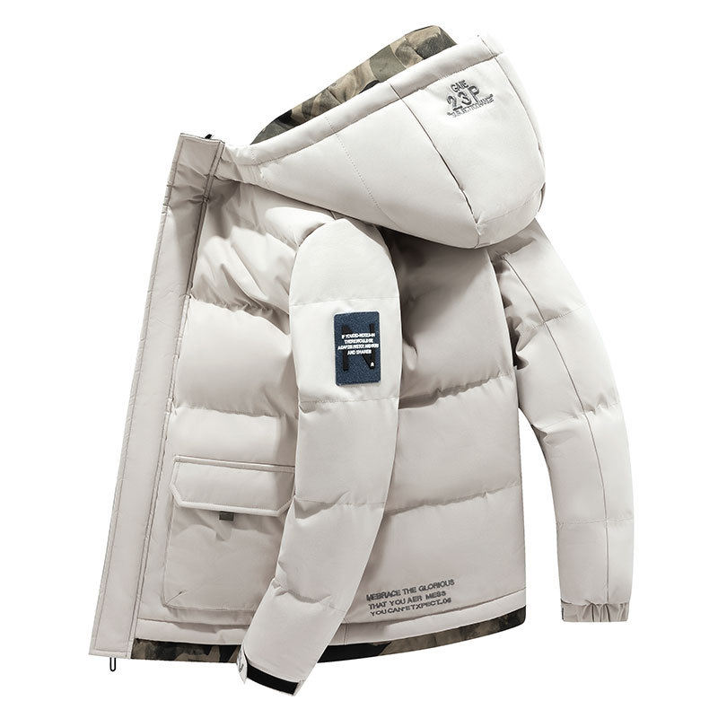 Herrenbekleidung Baumwollmantel Herrenjacke Windjacke Herren und Damen mit Kapuze Marke Allgleiches Business Baumwollmantel Herrenweste Einteiler Dropshipping_voghion.com