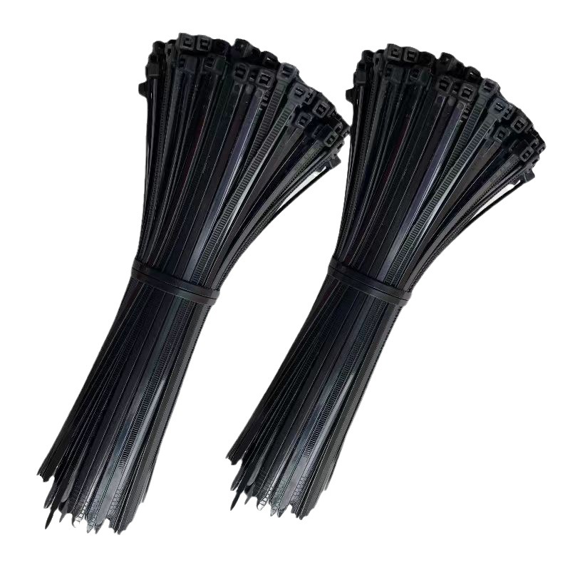 Cross-border dedicado resistente al frío negro de la atadura de cables de nylon 2,5*200*3,6 de plástico de la atadura de cables blanco de cierre automático de la atadura de cables