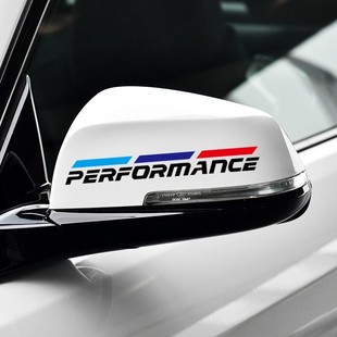 Suitable for BMW rearview mirror sticker 1 series 2 series 3 series 5 series x1x3x4x5x6 modified car sticker flower decoration
