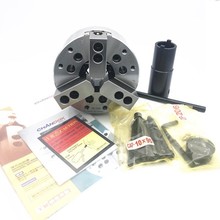 台湾千岛液压中空三爪卡盘油压动力夹头5寸6寸8寸10寸卡盘CHANDOX