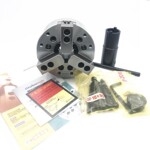 台湾千岛液压中空三爪卡盘油压动力夹头5寸6寸8寸10寸卡盘CHANDOX