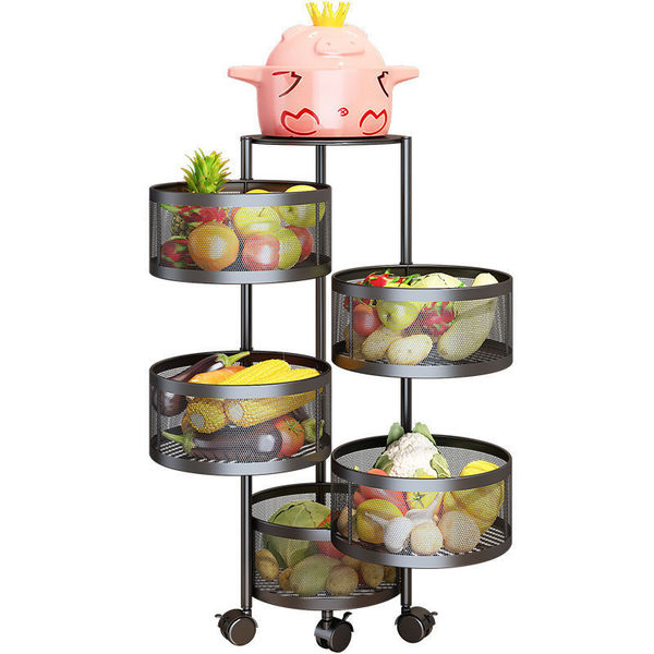 360 -degree rotation vegetables and rack kitchen landing multi…