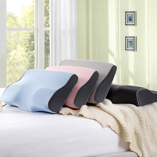 Cross-border neck pillow, slow rebound memory foam pillow, anti-snoring special cervical vertebra partition memory pillow pillow wholesale manufacturer